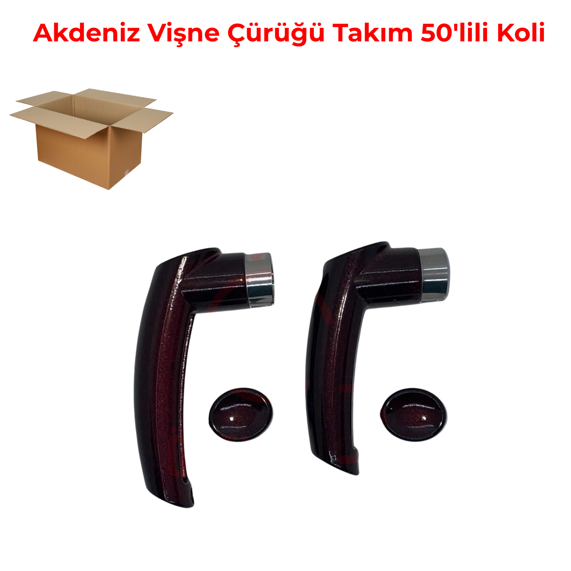 Akdeniz Vişne Çürüğü Takım 50'lili Koli