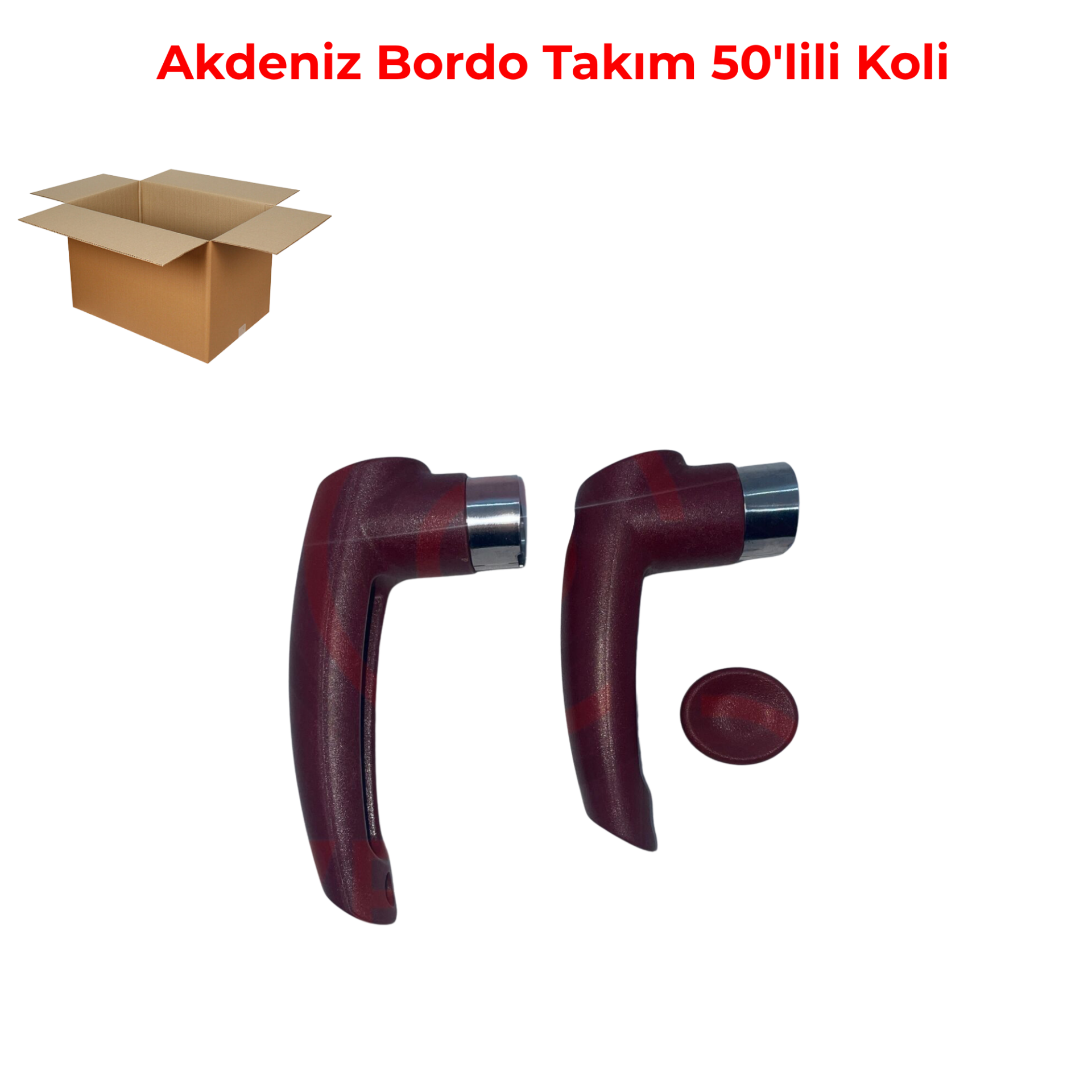 Akdeniz Bordo Takım 50'lili Koli