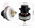 MOTOR BT 81 Libella Bakır Sargılı 1200 W Tek Fanlı