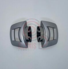 Teflon Tencere Kulp Elmas Gri 50 Set