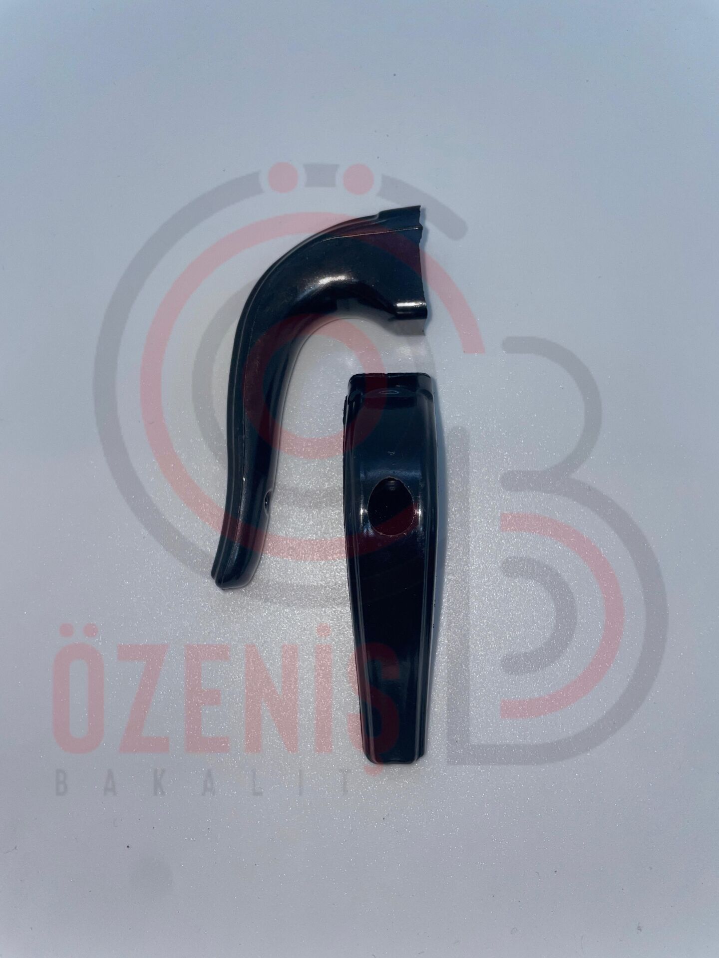 Sütlük Çaydanlık Kulp Kavisli Siyah