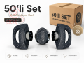 Tencere Kulp Truva Gri Granit Takım 50 Set Seti 60 TL