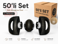 Tencere Kulp Truva Siyah Granit Takım 50 Set Seti 60 TL