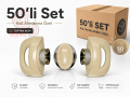 Tencere Kulp Truva Krem Granit Takım 50 Set Seti 60 TL
