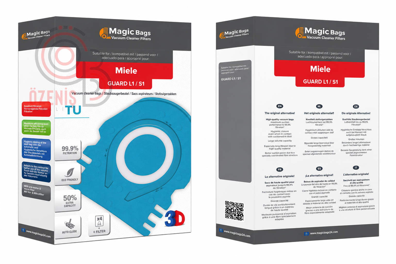 Sms Kutu Set Yeni Miele Guard L1 / S1