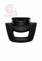 Teflon Tencere Kulp Elmas Siyah