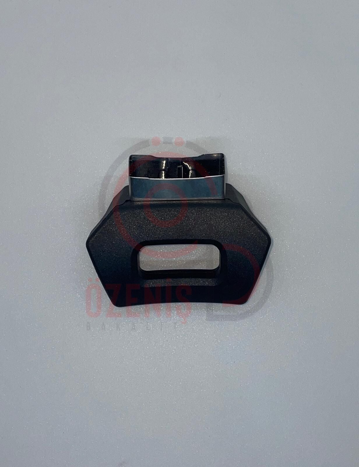 Tencere Kulp Kare Büyük Siyah