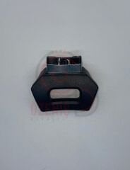 Tencere Kulp Kare Büyük Siyah