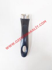Teflon Tava Kulp İpek Büyük Siyah