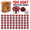 Tepe Ringli Oval Elmaşekeri 100 Adet Tanesi 23 TL