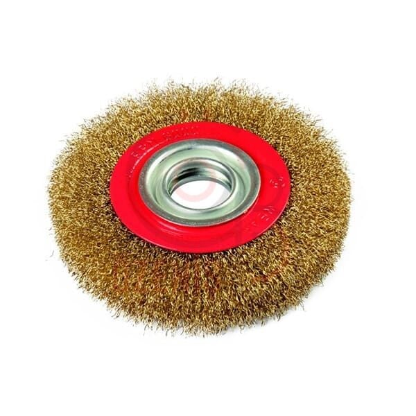 Dalga Telli Daire Tel Fırça 200 MM
