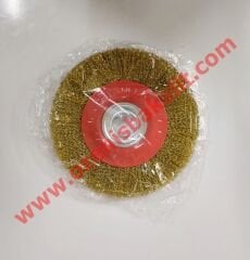 Dalga Telli Daire Tel Fırça
