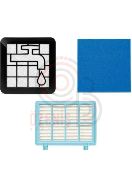 Hepa Filtre Philips FC 9332 PowerPro City Uyumlu