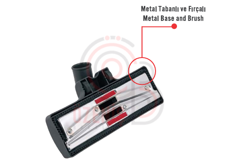 Süpürge Emicisi Kartal Çelik Tabanlı Emici