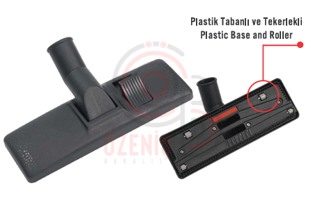 Süpürge Emicisi İnce Tekerli Emici