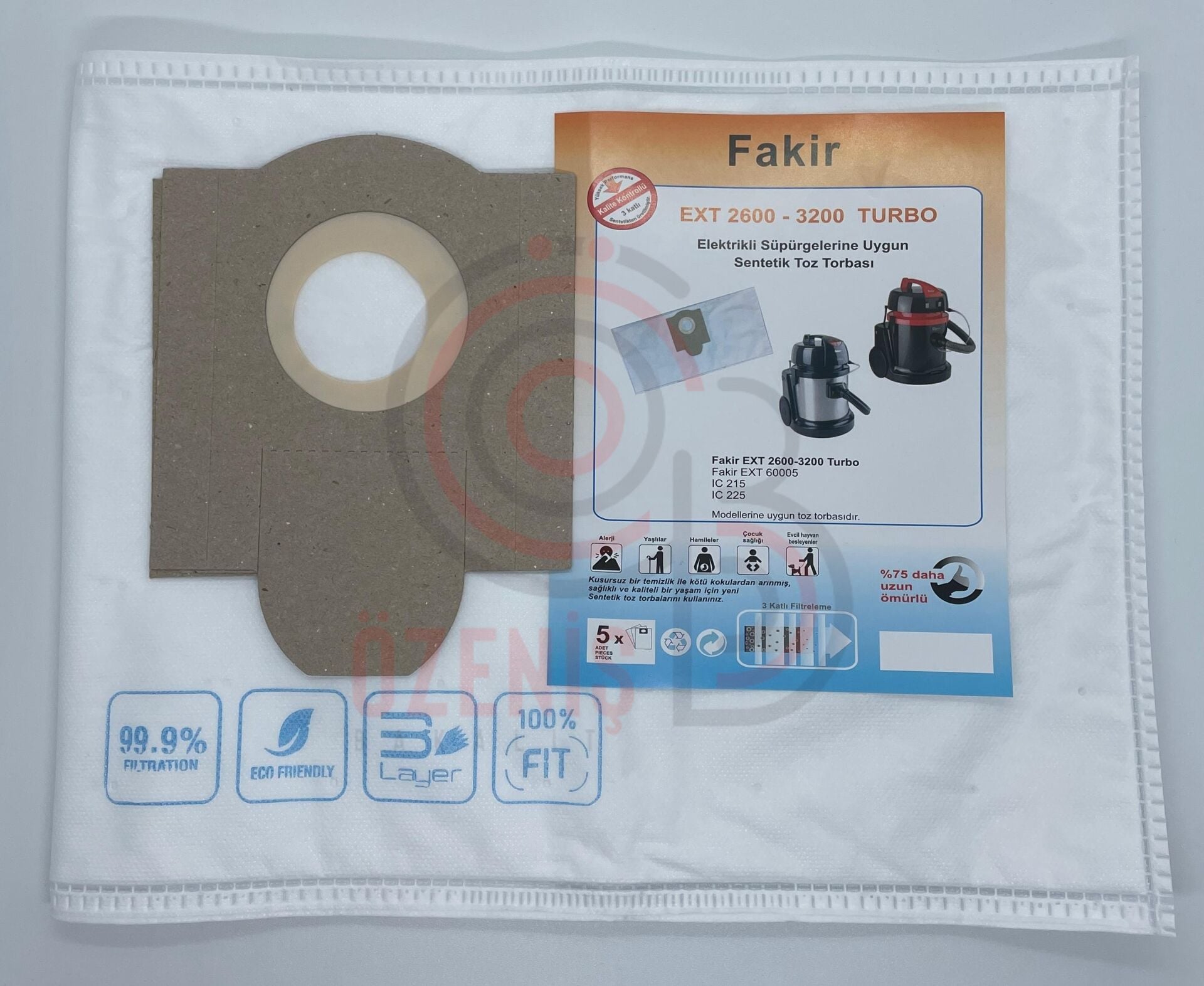 Sms Fer 1. Kalite Fakir Yıkama Uyumlu