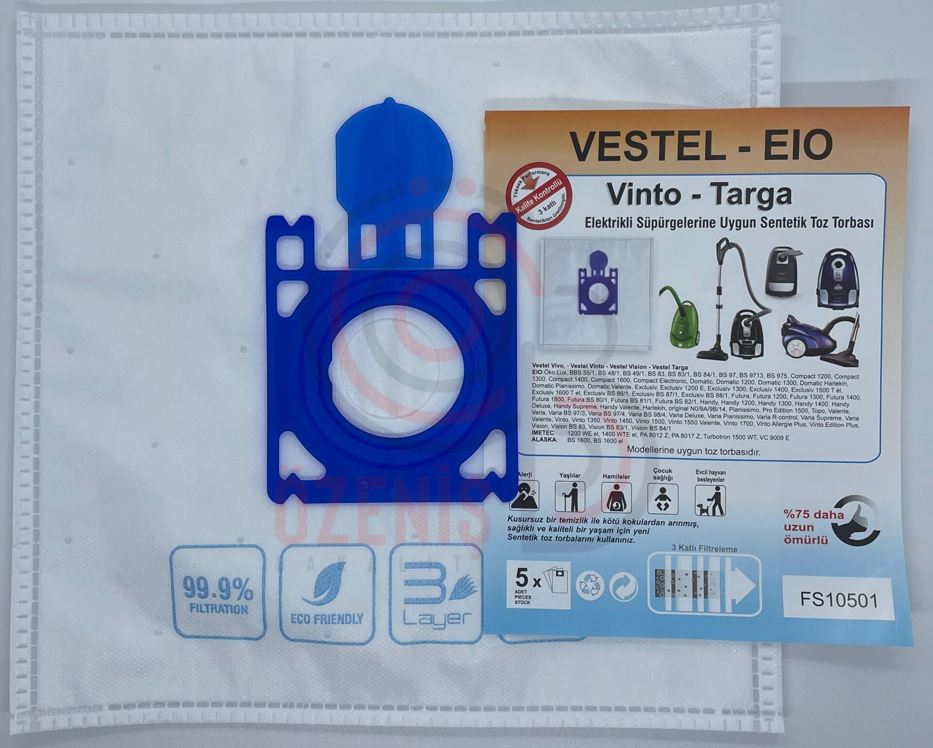 Sms Fer 1. Kalite Vestel Vinto Thomas Uyumlu