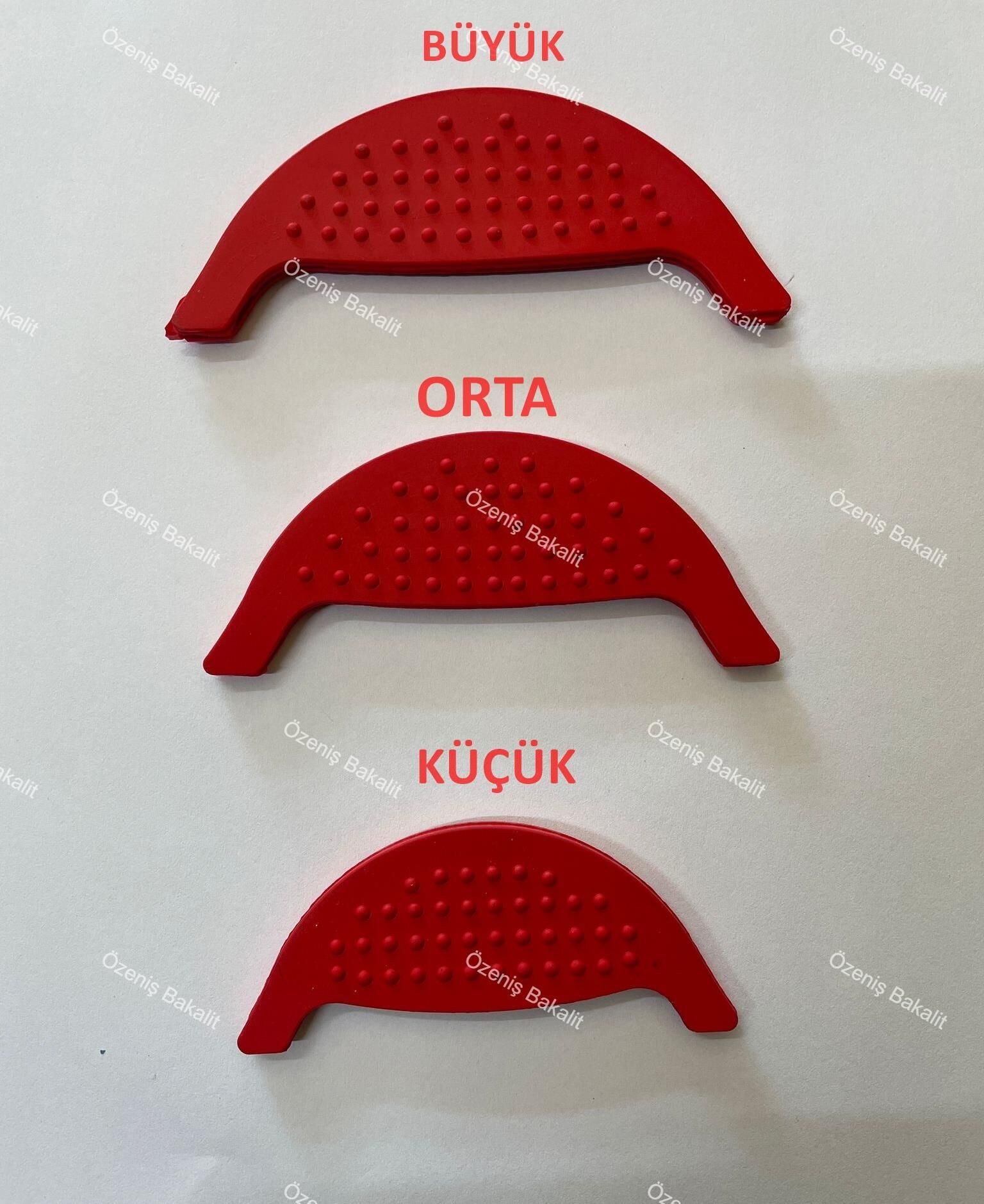 Silikon Tutamaç Kırmızı