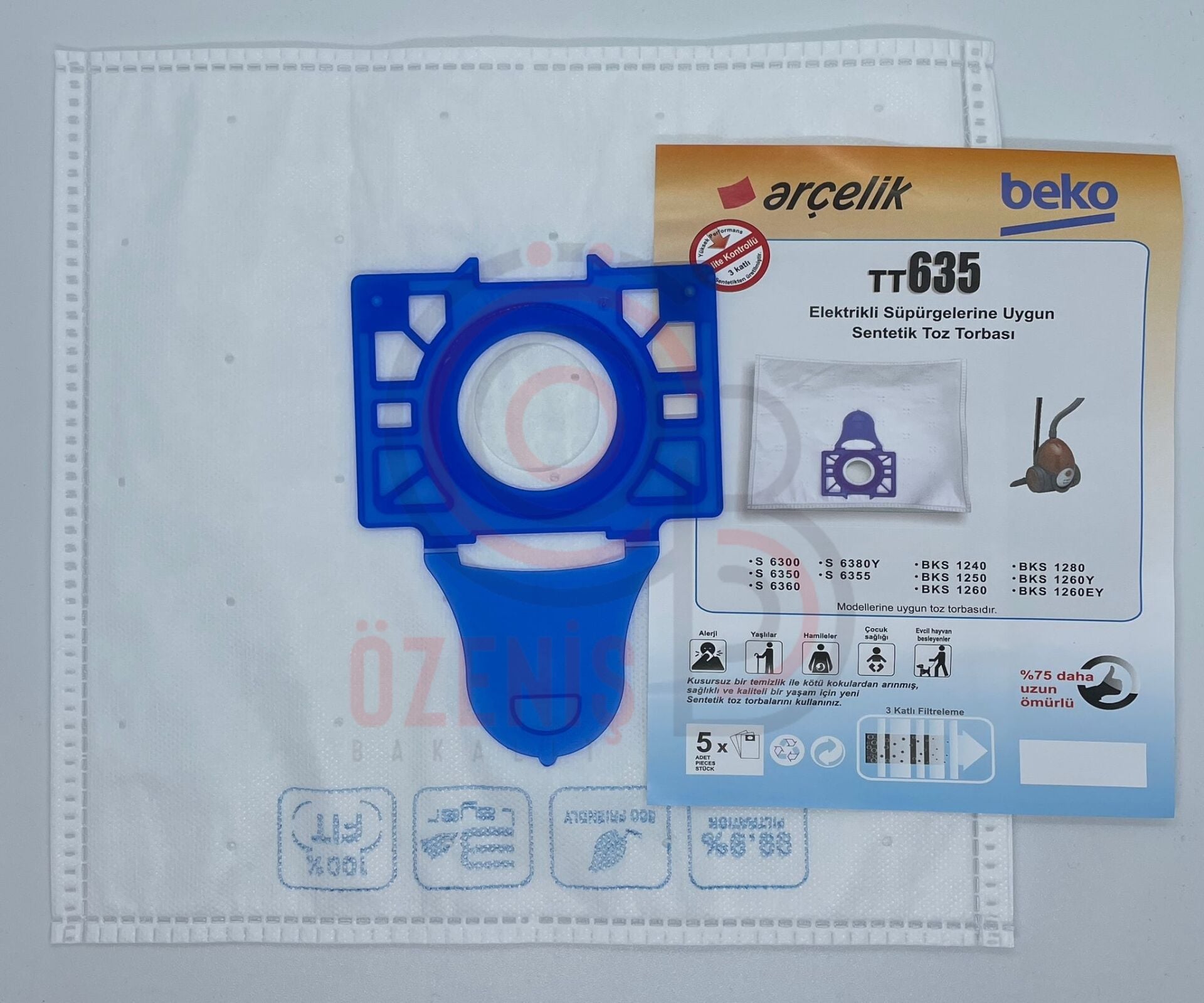 Sms Fer 1. Kalite Arçelik 635 Uyumlu