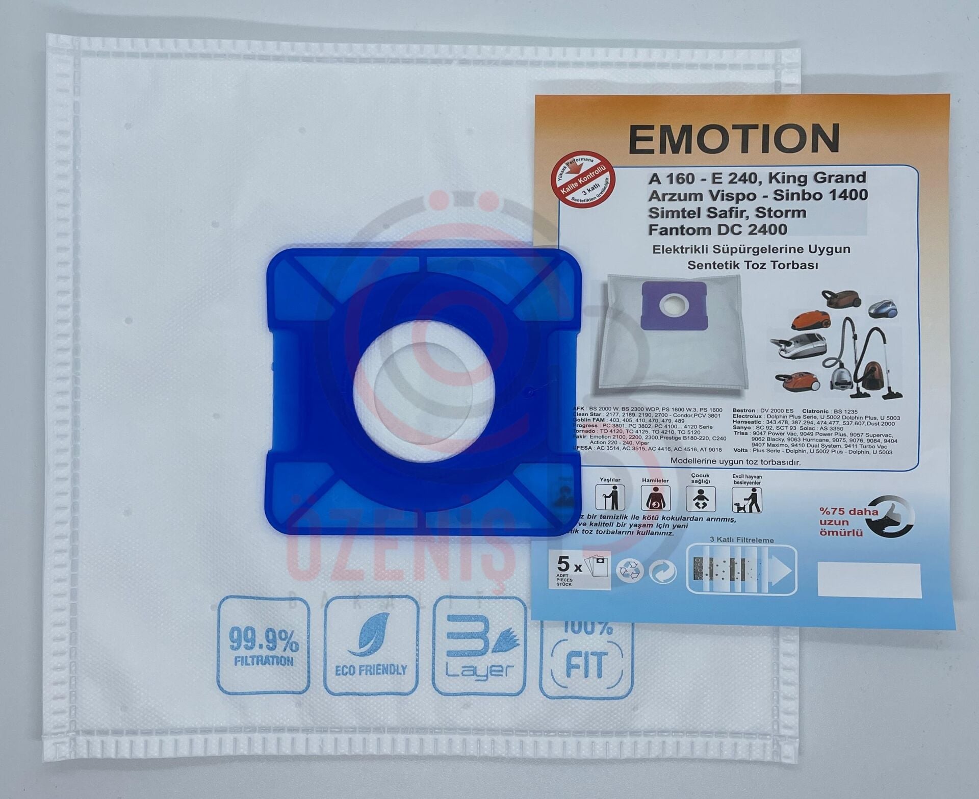 Sms Fer 1. Kalite Fakir Emotion - Üniversal Uyumlu