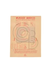 Kağıt Torba Fer 1. Kalite Arçelik Mite Buster