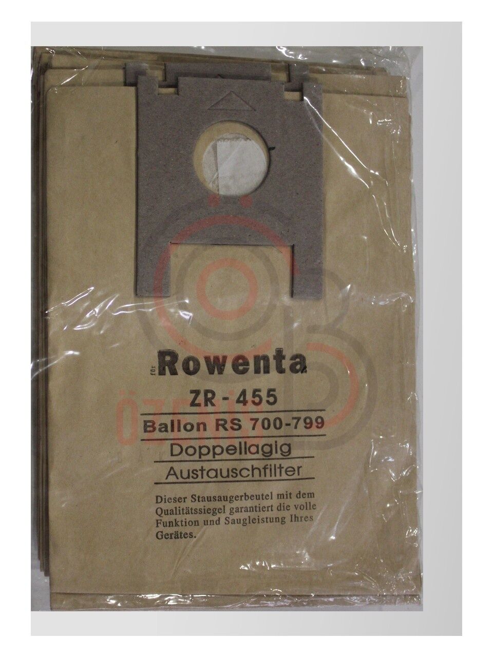 Kağıt Torba Rowenta Zr 455 Ballon