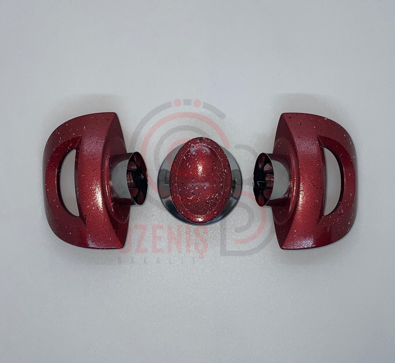 Tencere Kulp Truva Kızıl Granit Takım