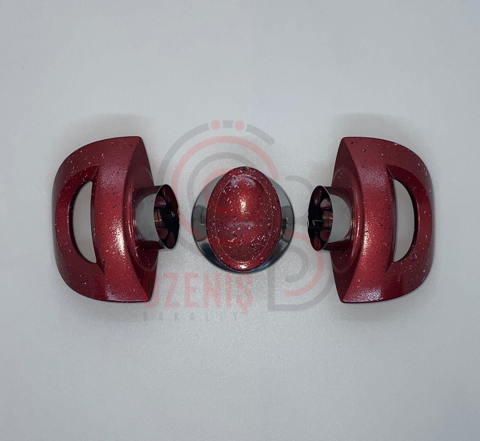 Tencere Kulp Truva Kızıl Granit Takım