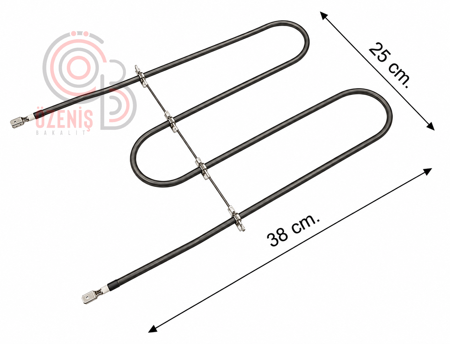 Kumtel Fırın Rezistansı 1000w (25 cm - 38 cm)