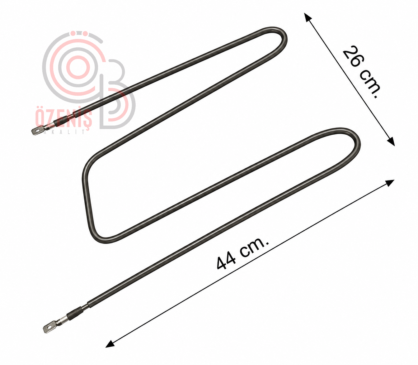 M Tipi Fırın Rezistansı 1000w (26 cm - 44 cm)
