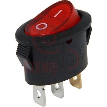 Oval Işıklı Anahtar 2'li Paket